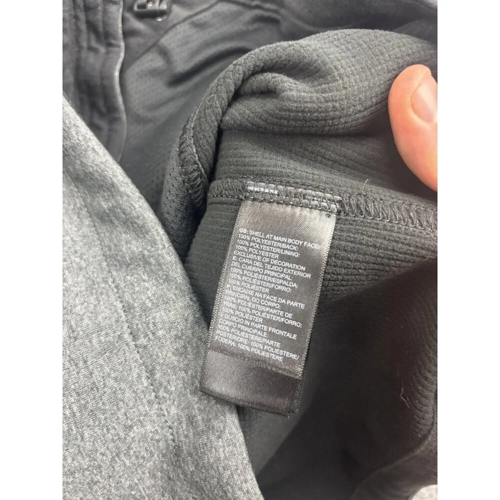 The North Face WindWall Jacket Mens Small Gray‎ Softshell Full Zip ThermaSol